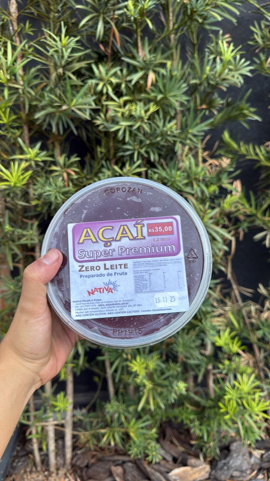 Açaí com Banana